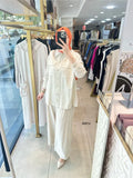 Ensemble deux pièces au style chic et moderne